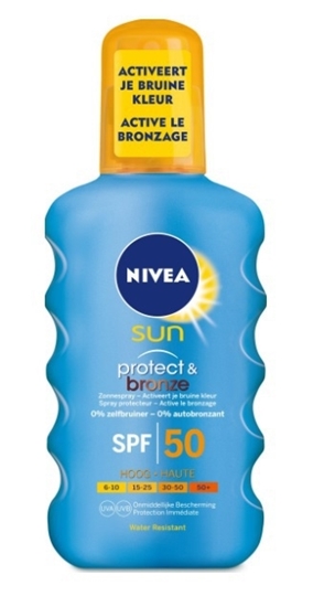 NIVEA SUN PROTECTBRONZE SPRAY SPF50 200ML